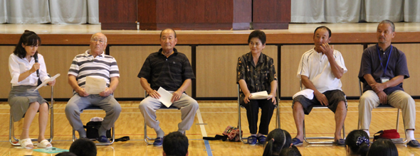 主催の6名 主催の6名