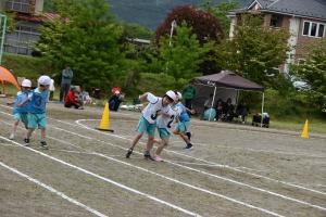 縦割りリレーの写真