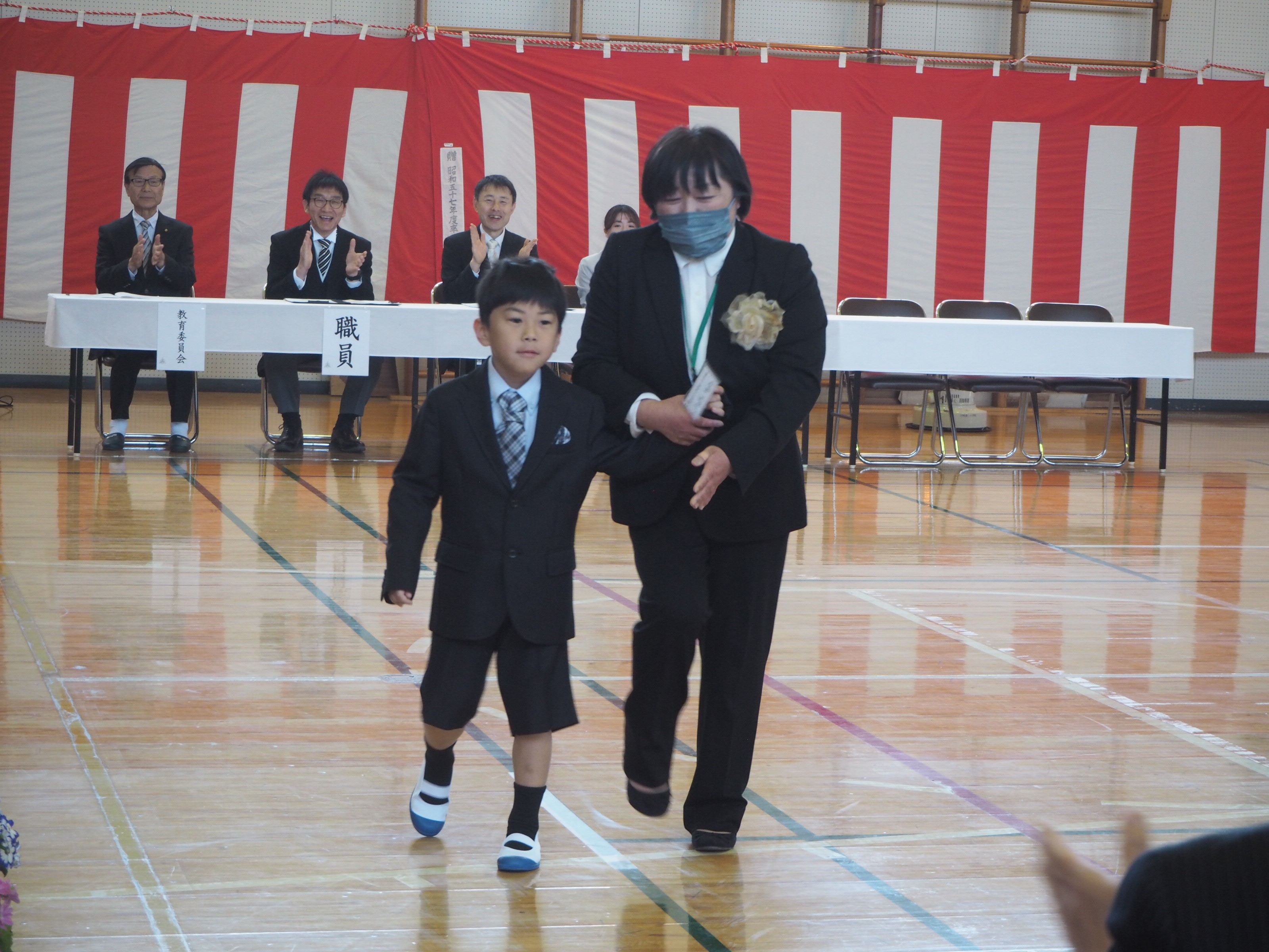 入学式の写真