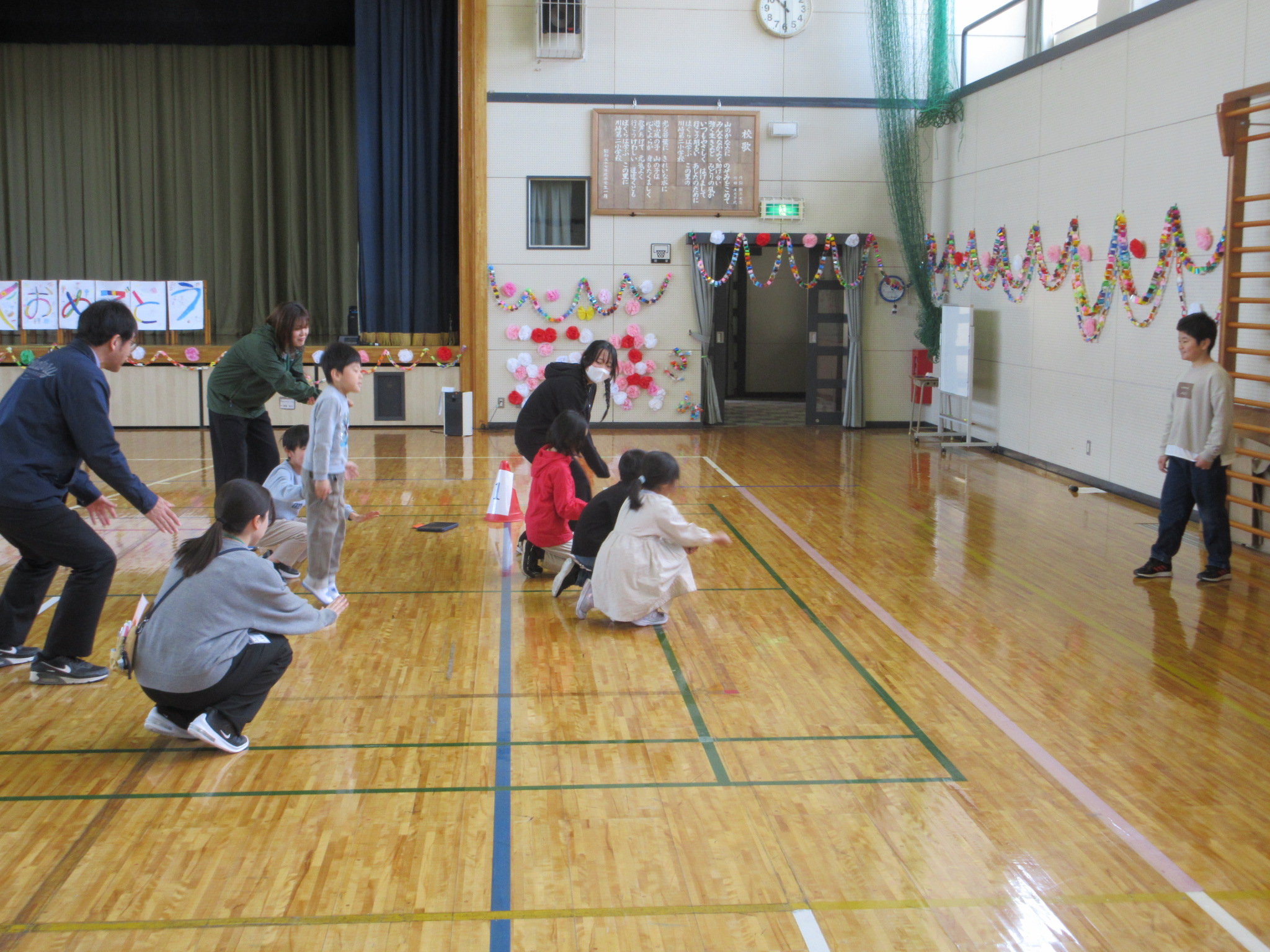 1年生の迎える会の写真