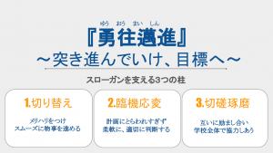 令和8年度生徒会スローガン